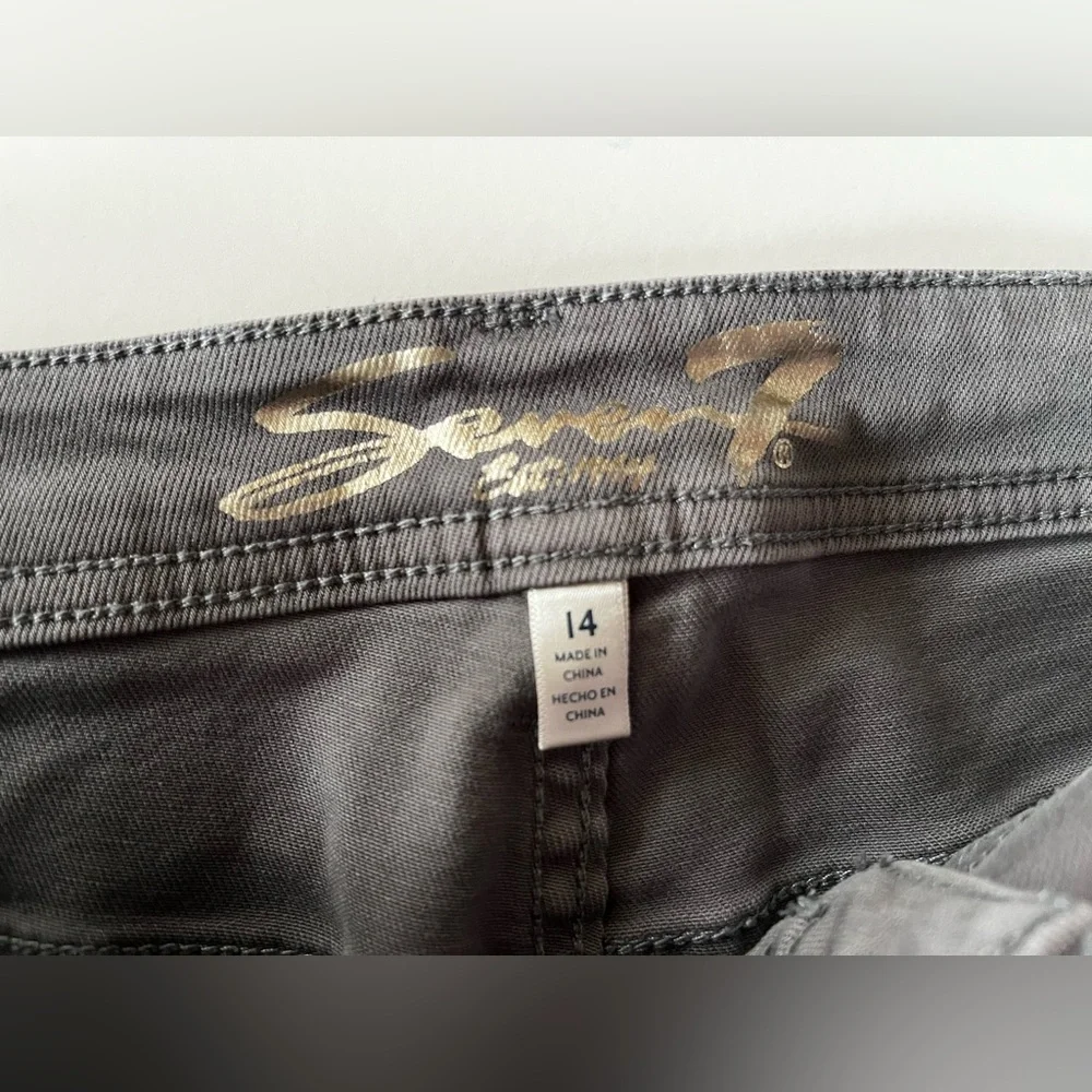 Seven Brand Utility Shorts for Women Size 14 Gray - Picture 2 of 13
